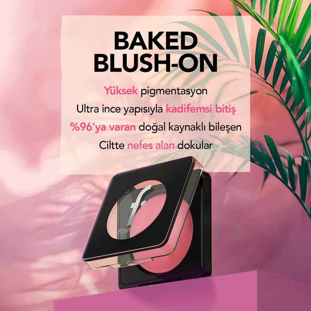 Flormar Baked Blush-on Blush 044 pink Bronze - 3