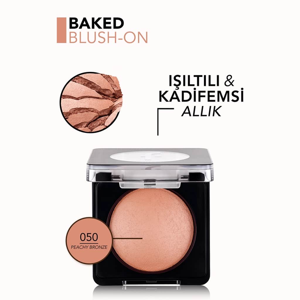 Flormar Baked Blush-on Blush 050 peachy Bronze - 4