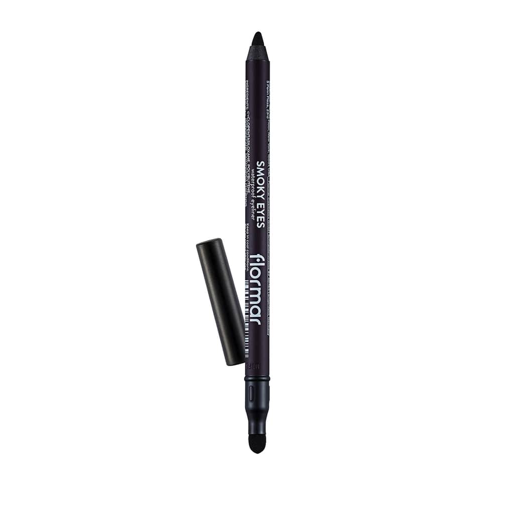 Flormar Smoky Eyes Waterproof Matte Eyeliner 005 deep Purple - 2