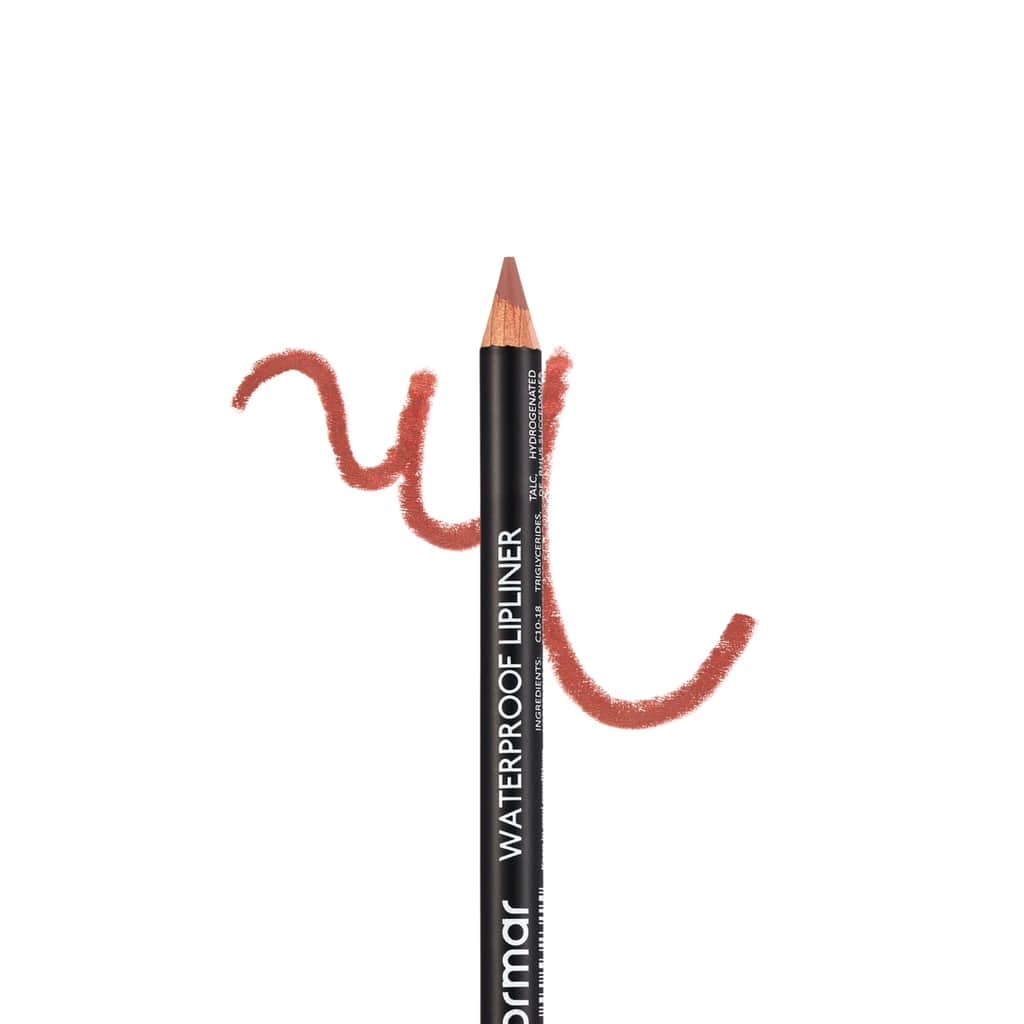 Flormar Waterproof And Intensely Pigmented Matte Lip Pencil 234 vanilla Souffle - 3