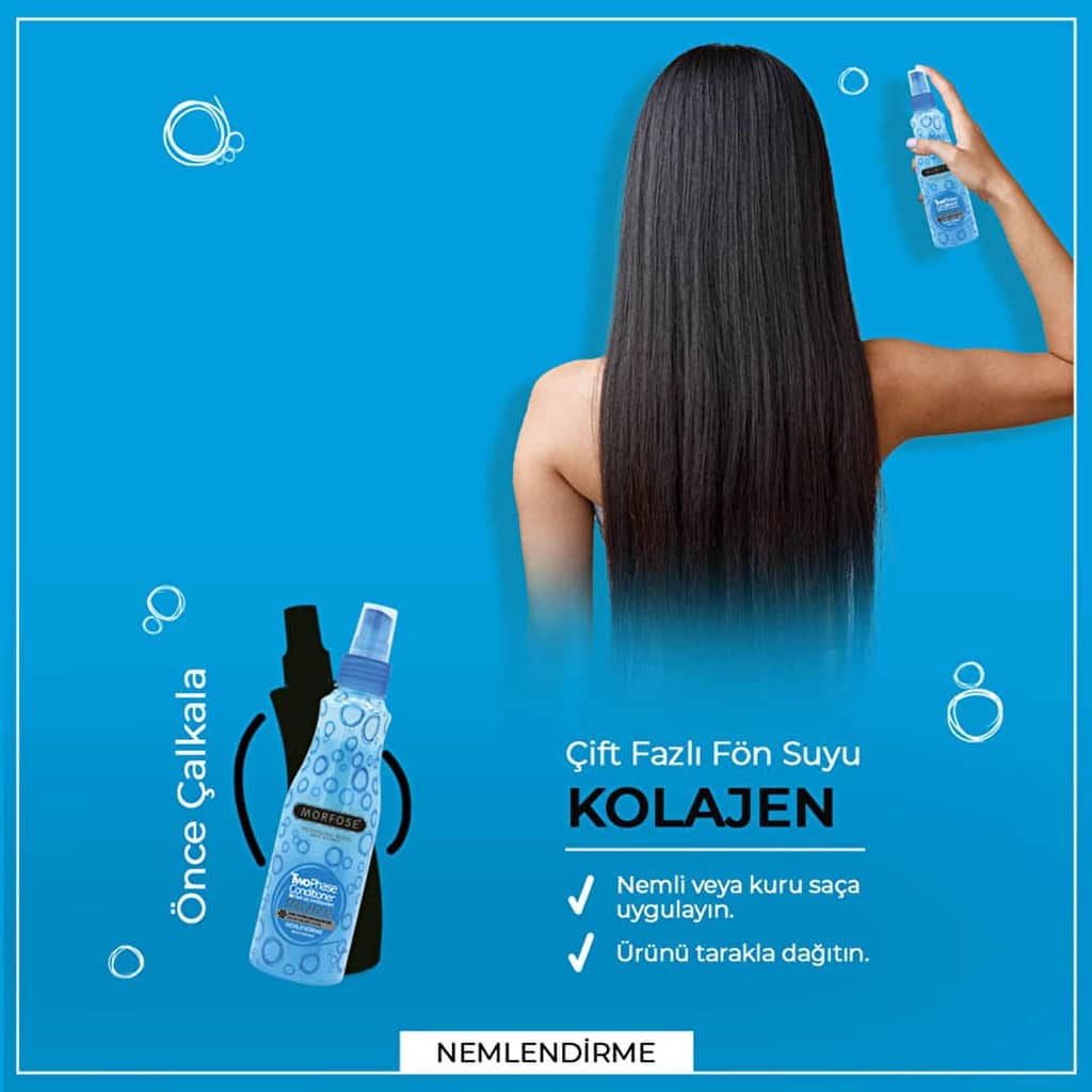 Morfose Collagen Dual Phase Blow Dry Water 220 ml - 3