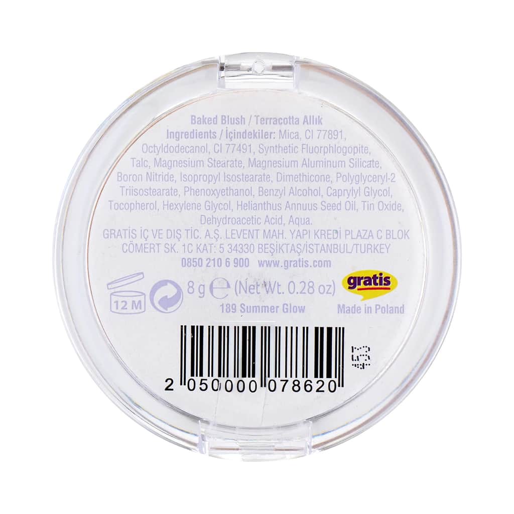 Beaulis Bake It Baked Blush 189 summer Glow - 4