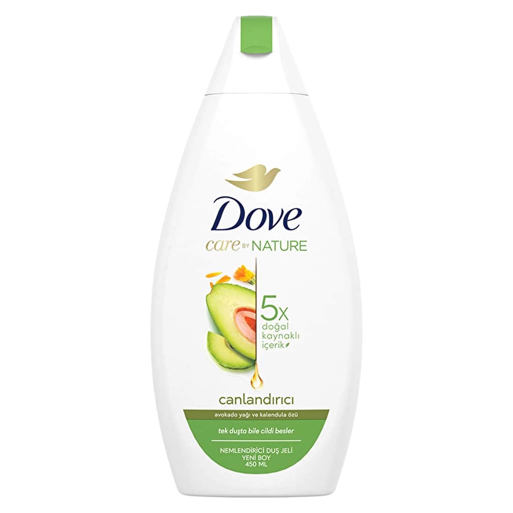 Dove Care By Nature Moisturizing Shower Gel Avocado Oil & Calendula Extract Revitalizing 450 ml - 2