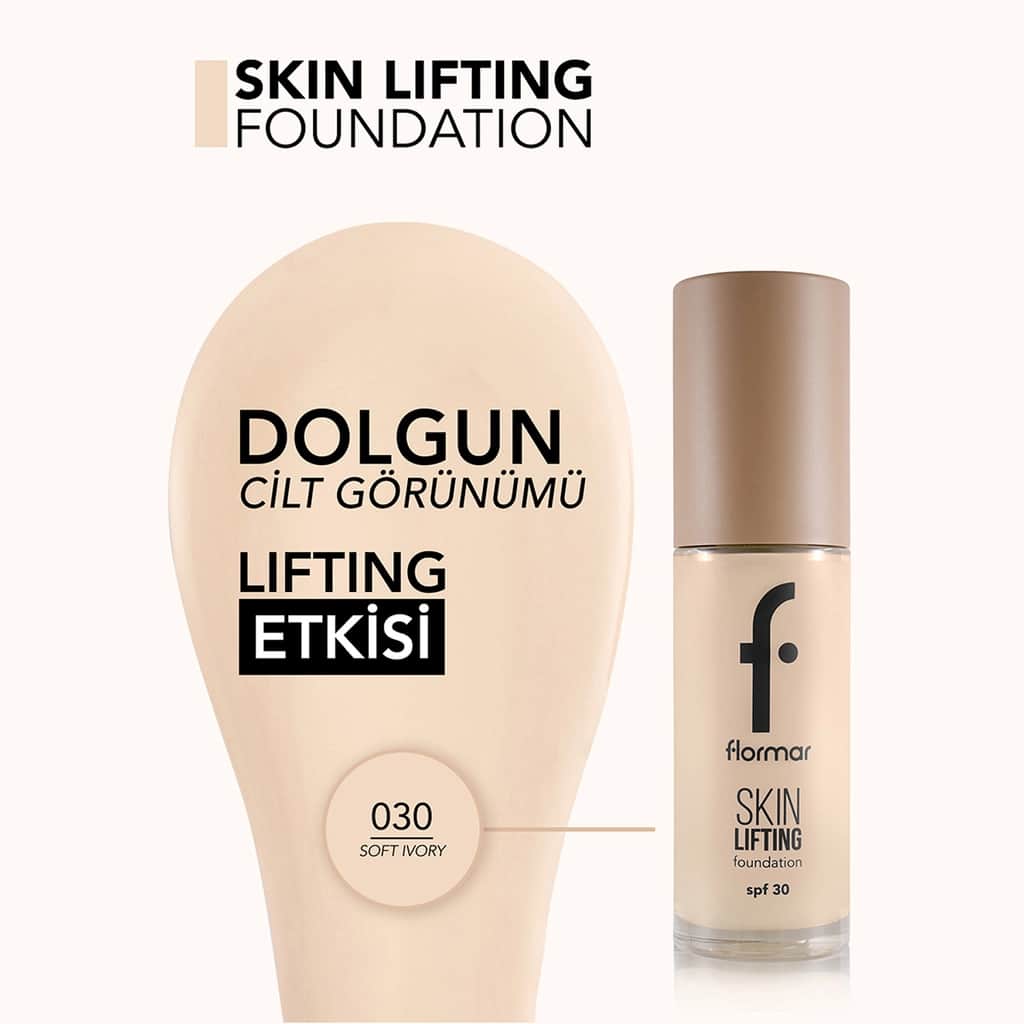 Flormar Lifting Foundation 030 soft Ivory - 4