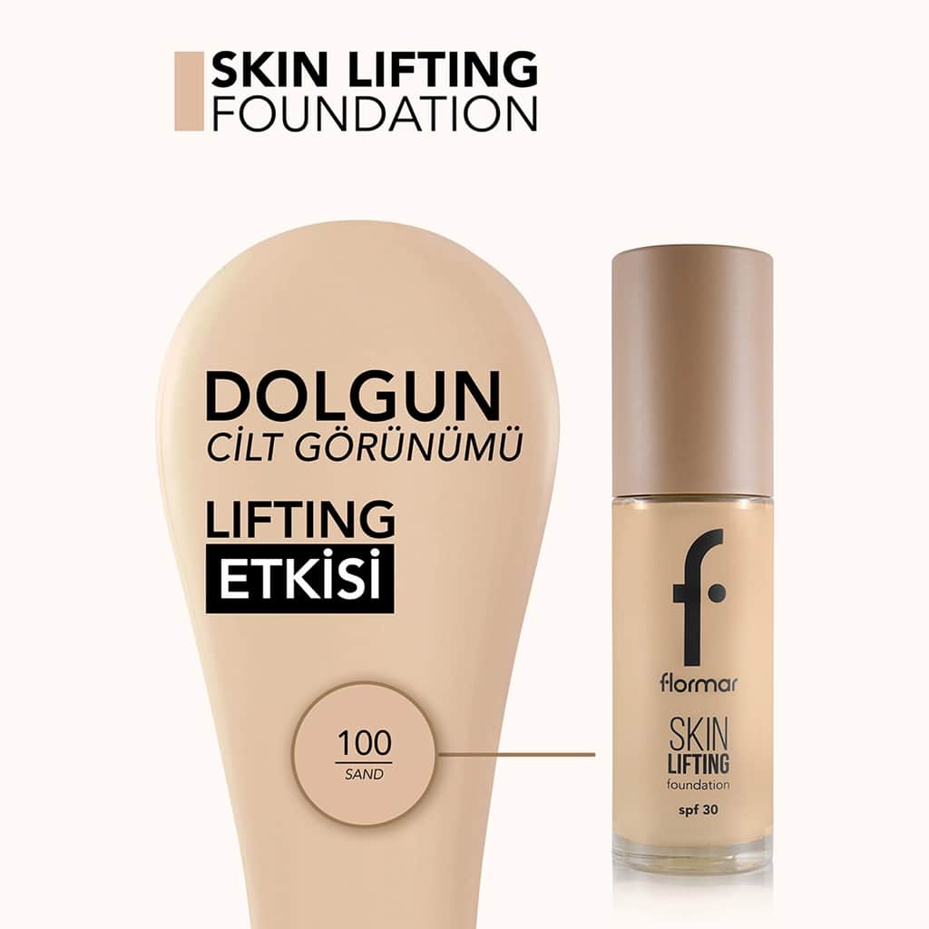 Flormar Lifting Foundation 100 sand - 4