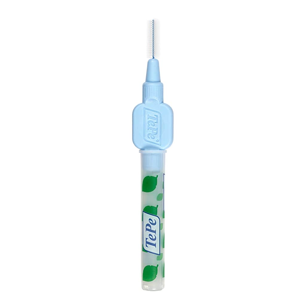 Tepe Interface Brush X-Soft 0.6 mm Blue 8 pcs - 4