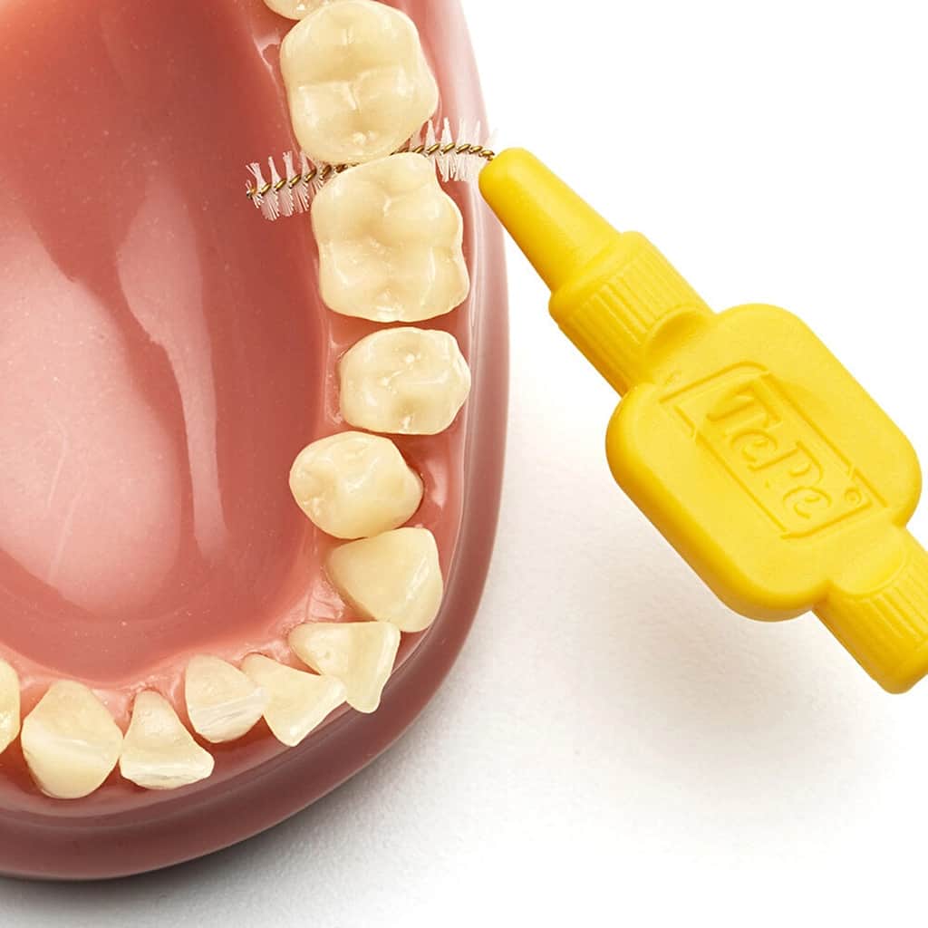 Tepe Interface Brush 0.7 mm Yellow 8 pcs - 5