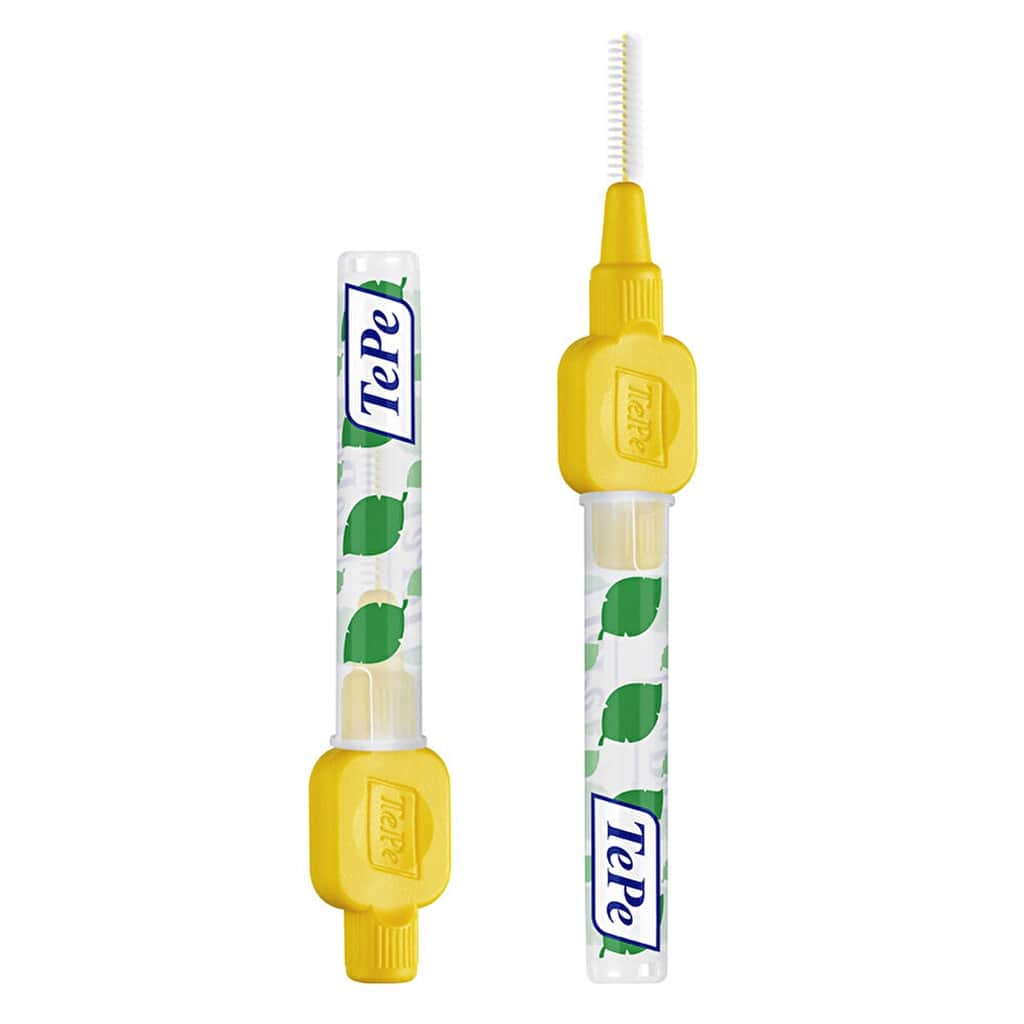 Tepe Interface Brush 0.7 mm Yellow 8 pcs - 3