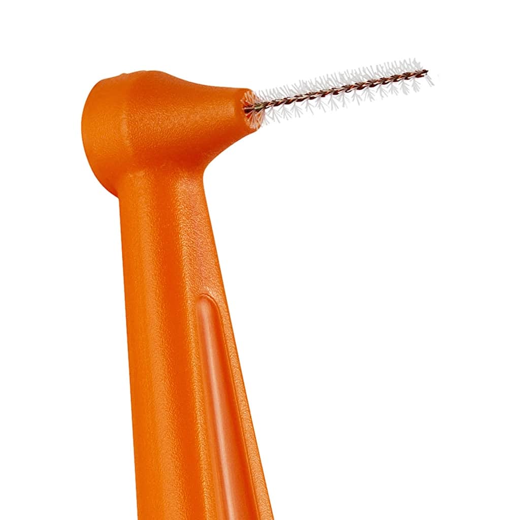Tepe Interdental Brush Angle Handle 0.45 mm Orange 6 pcs - 3