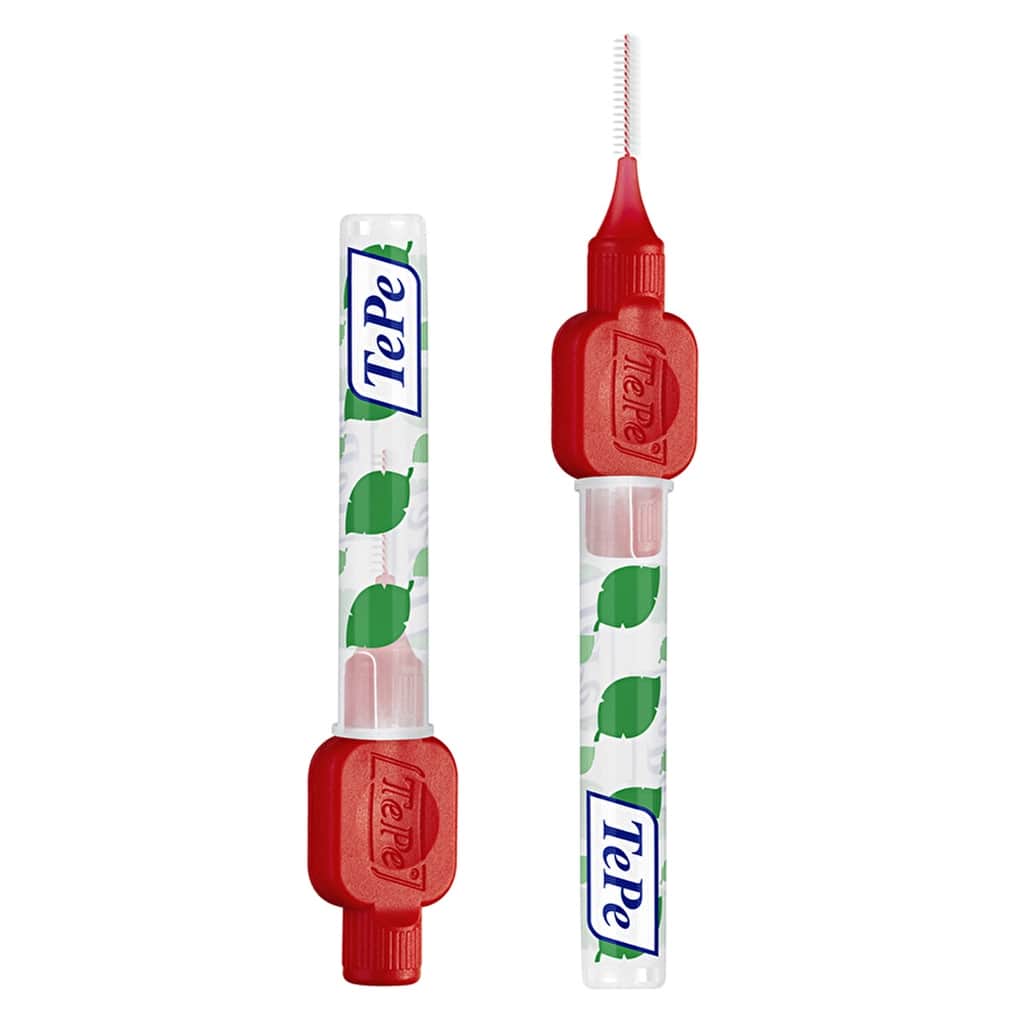 Tepe Blister Interdental Brush 0.5 mm Red 6 pack - 2