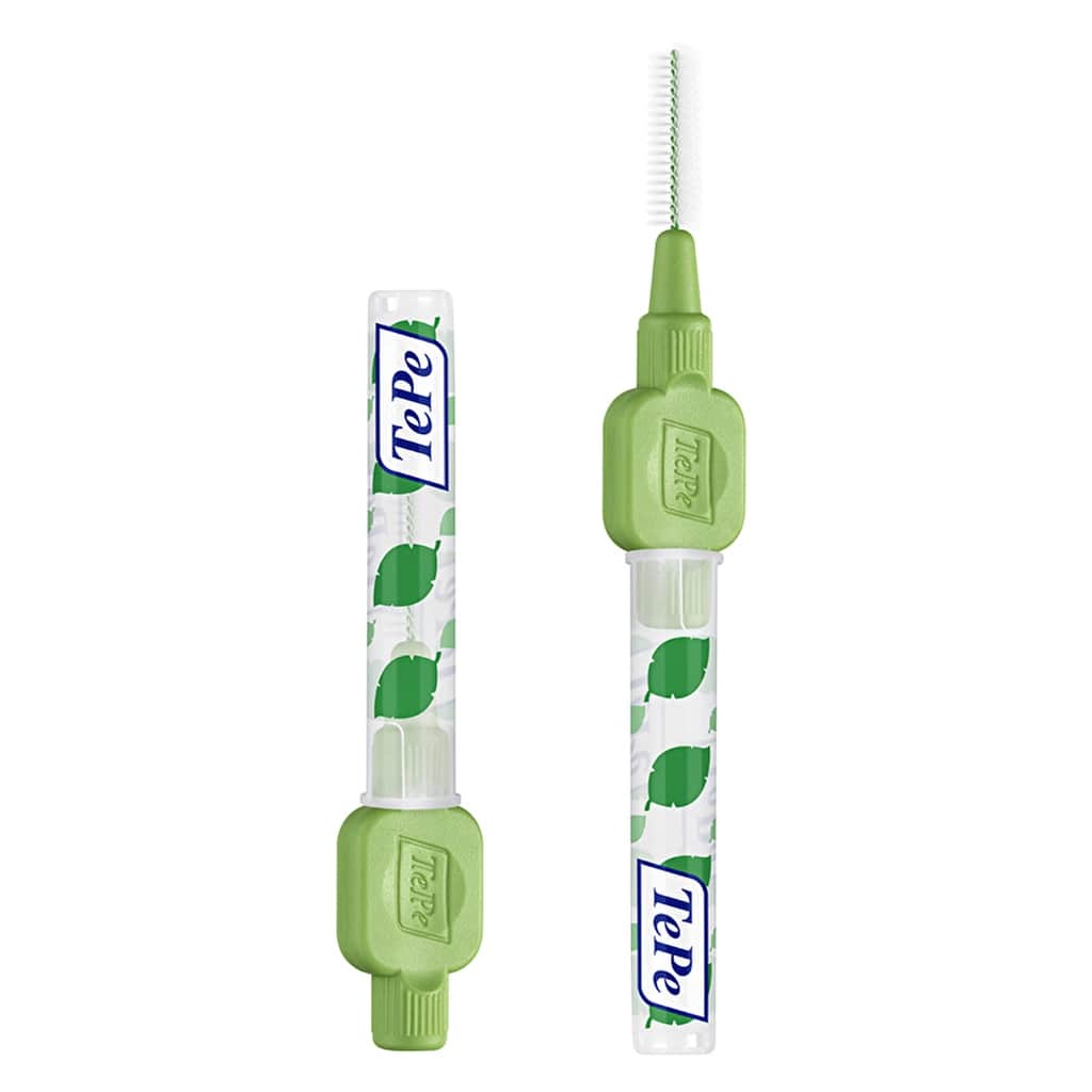 Tepe Interface Brush Blister 0.8 mm Green 6 pcs - 2