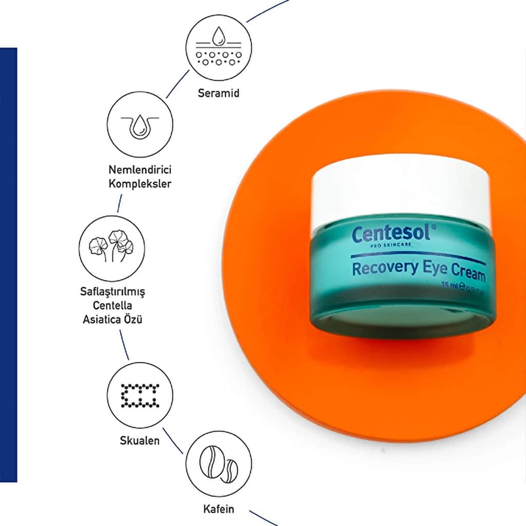 Görkito Centesol Repairing Eye Contour Care Cream 15 ml - 3