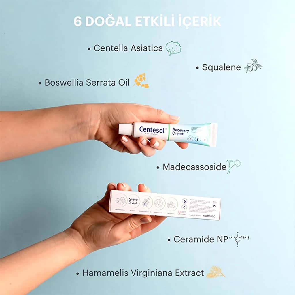Görkito Centesol Repairing Skin Care Cream (cica Cream) 30 gr - 4