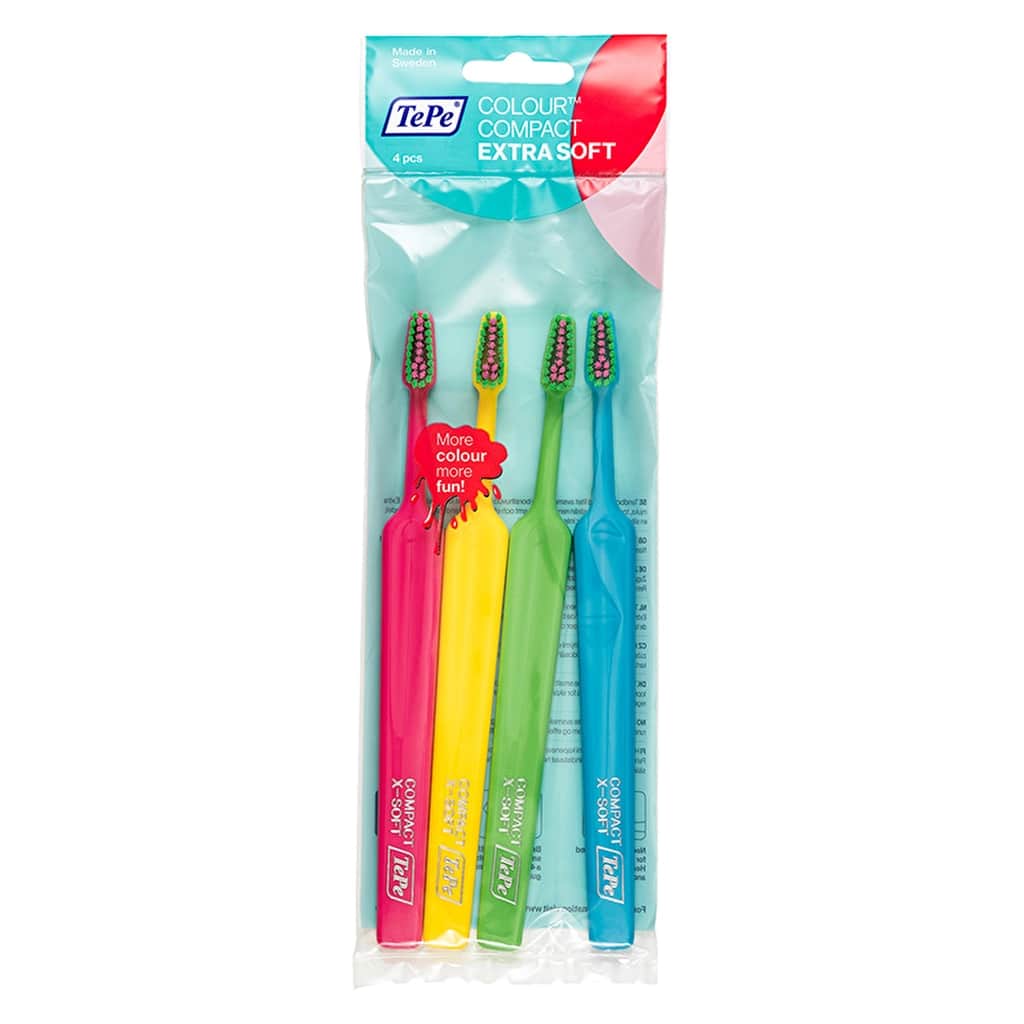 Tepe Toothbrush Select Compact X-Soft 4-Pack - 1