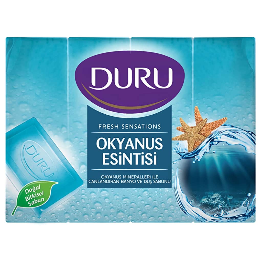 Duru Solid Soap Ocean Breeze 4 pcs - 1