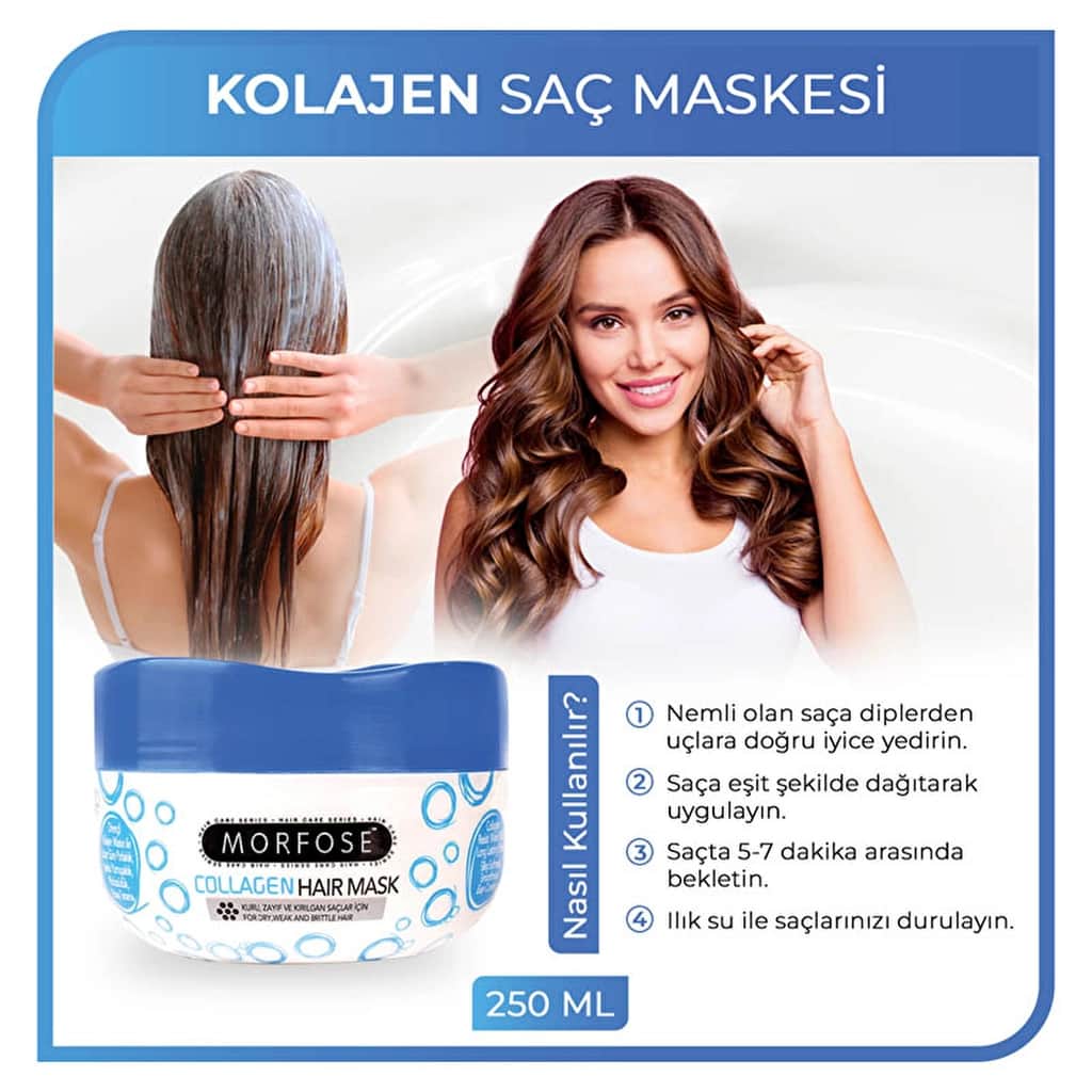 Morfose Collagen Hair Mask 250 ml - 4