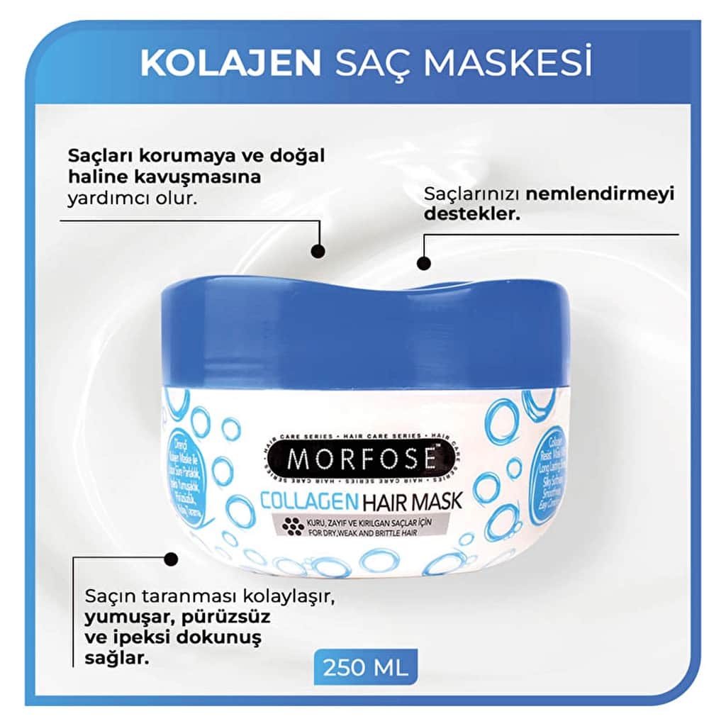 Morfose Collagen Hair Mask 250 ml - 3