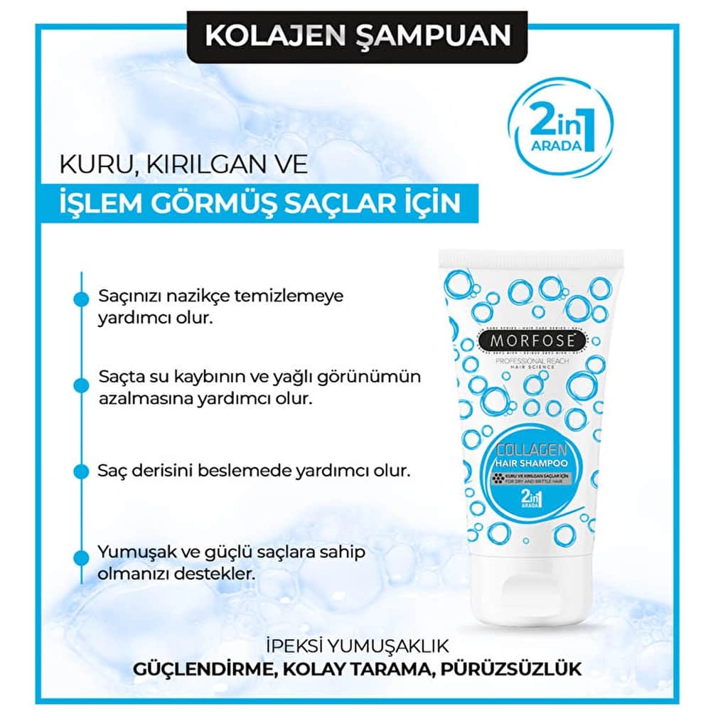 Morfose Collagen Hair Shampoo 50 ml - 3