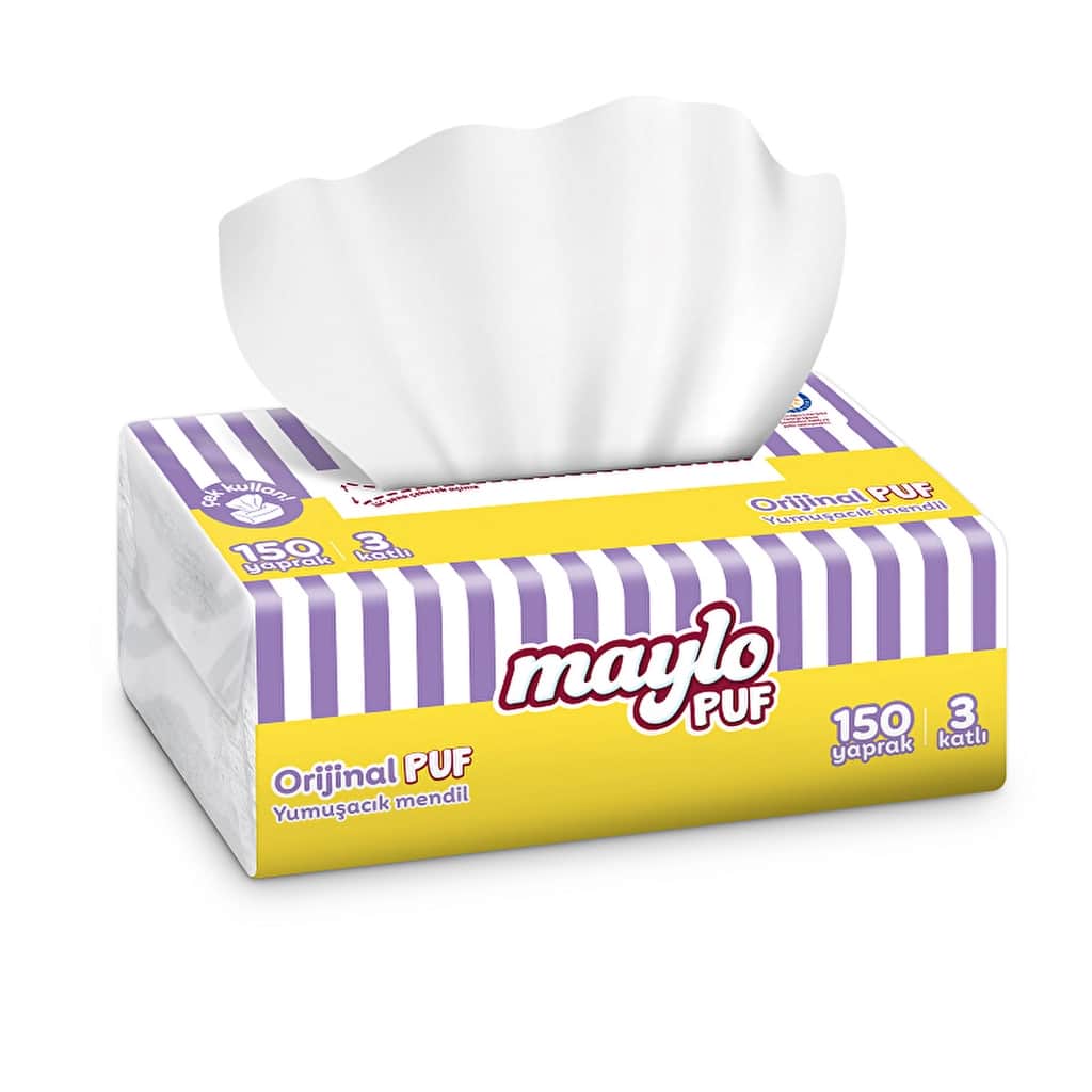 Maylo Puff Wipes 150 pcs (assorted) - 4