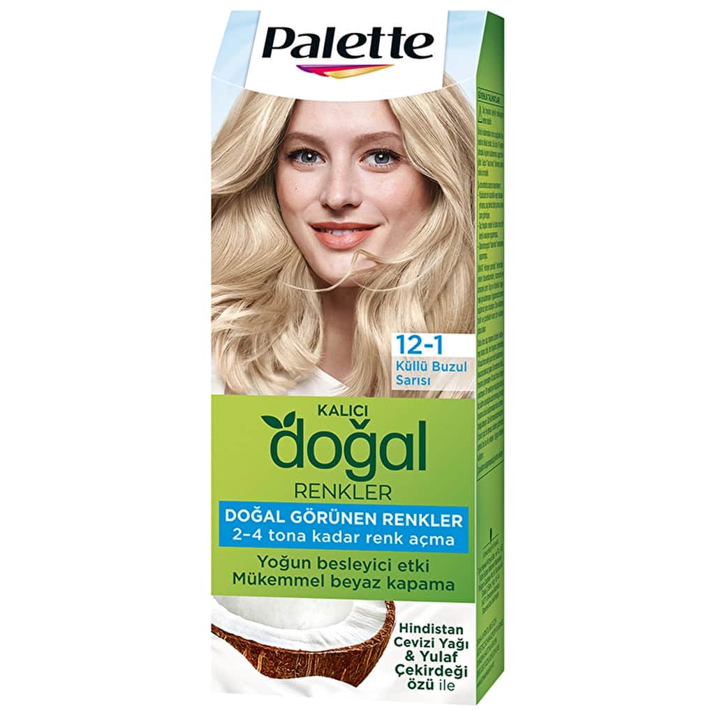 Palette Permanent Natural Colors Hair Dye 12-1 ash Glacier Blonde - 2