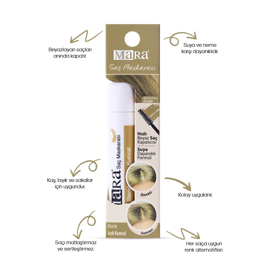 Mara Hair Mascara Light Blonde 1 pcs - 2