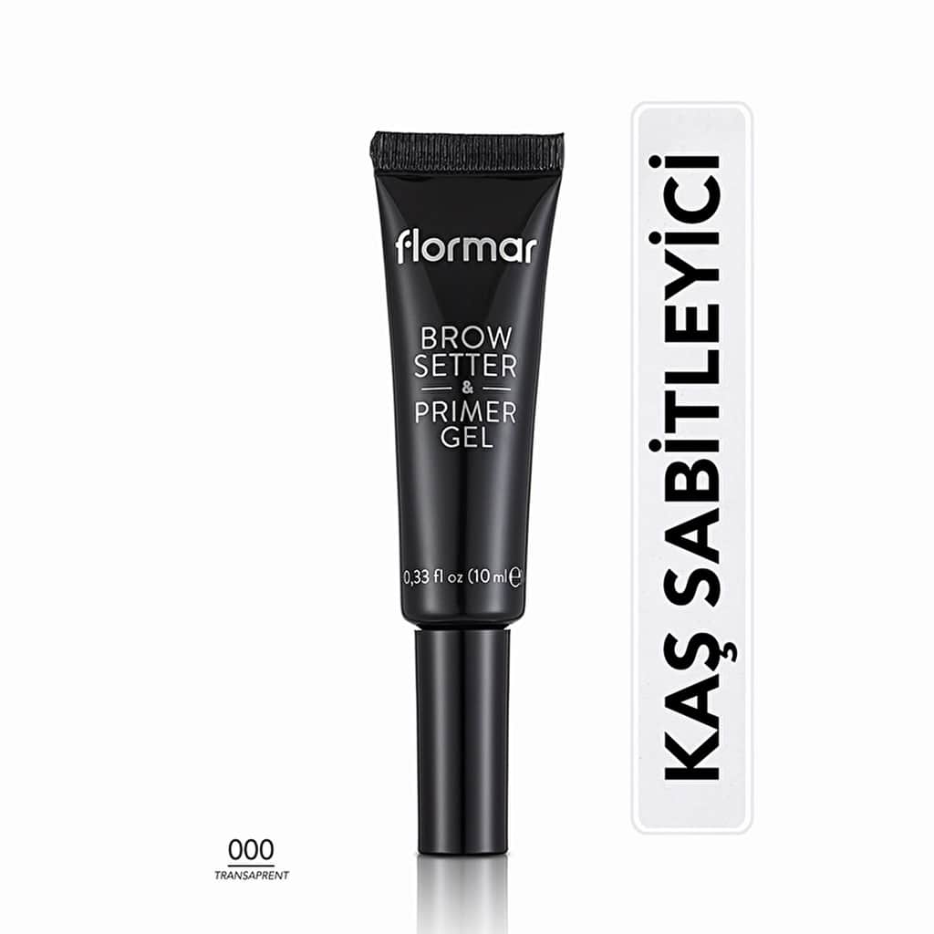 Flormar Brow Setter & Primer Gel - Flawless Eyebrow Base - 1