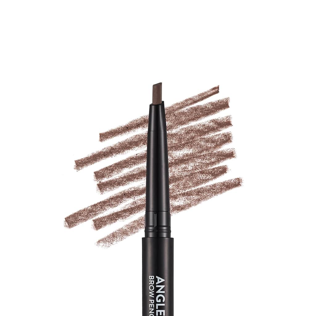 Flormar Angled Eyebrow Pencil With Angled Tip And Bristle Brush 003 brown - 3