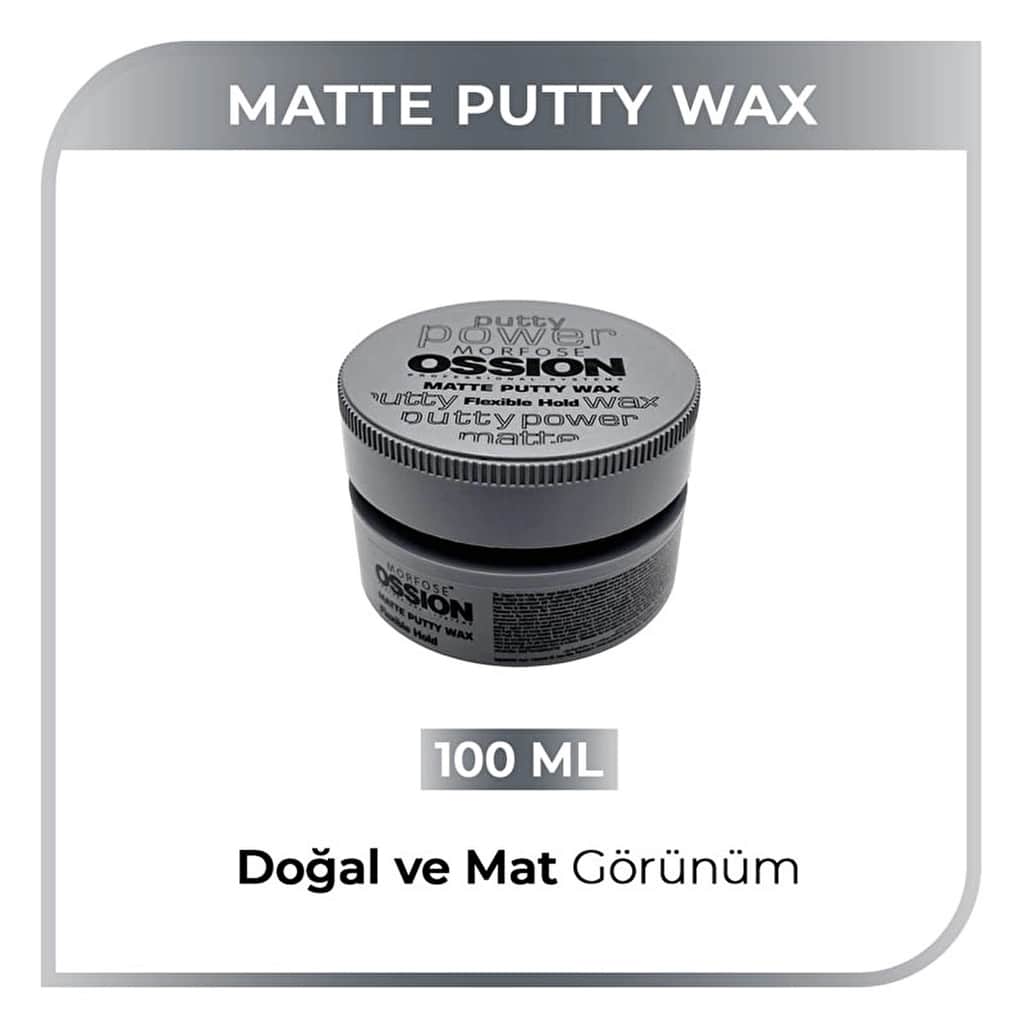 Morfose Ossion Matte Putty Wax 100 ml - 1