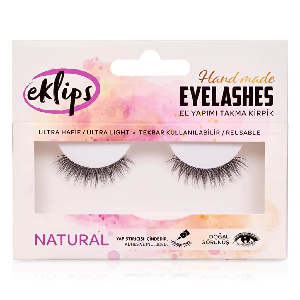 Eklips False Eyelashes Natural - 1