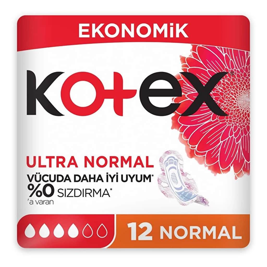 Kotex Ultra Double Hygienic Pads Normal 12 pack - 1