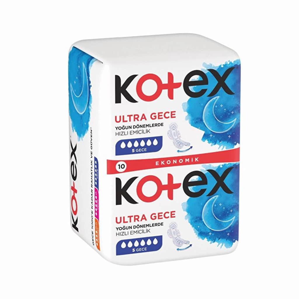 Kotex Ultra Double Sanitary Pad Night 10 pack - 2