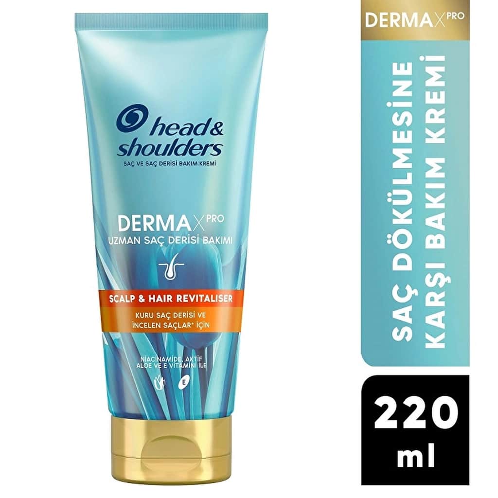 Head & Shoulders Dermaxpro Scalp Revitalizer Anti-hair Loss Conditioner 220 ml - 1