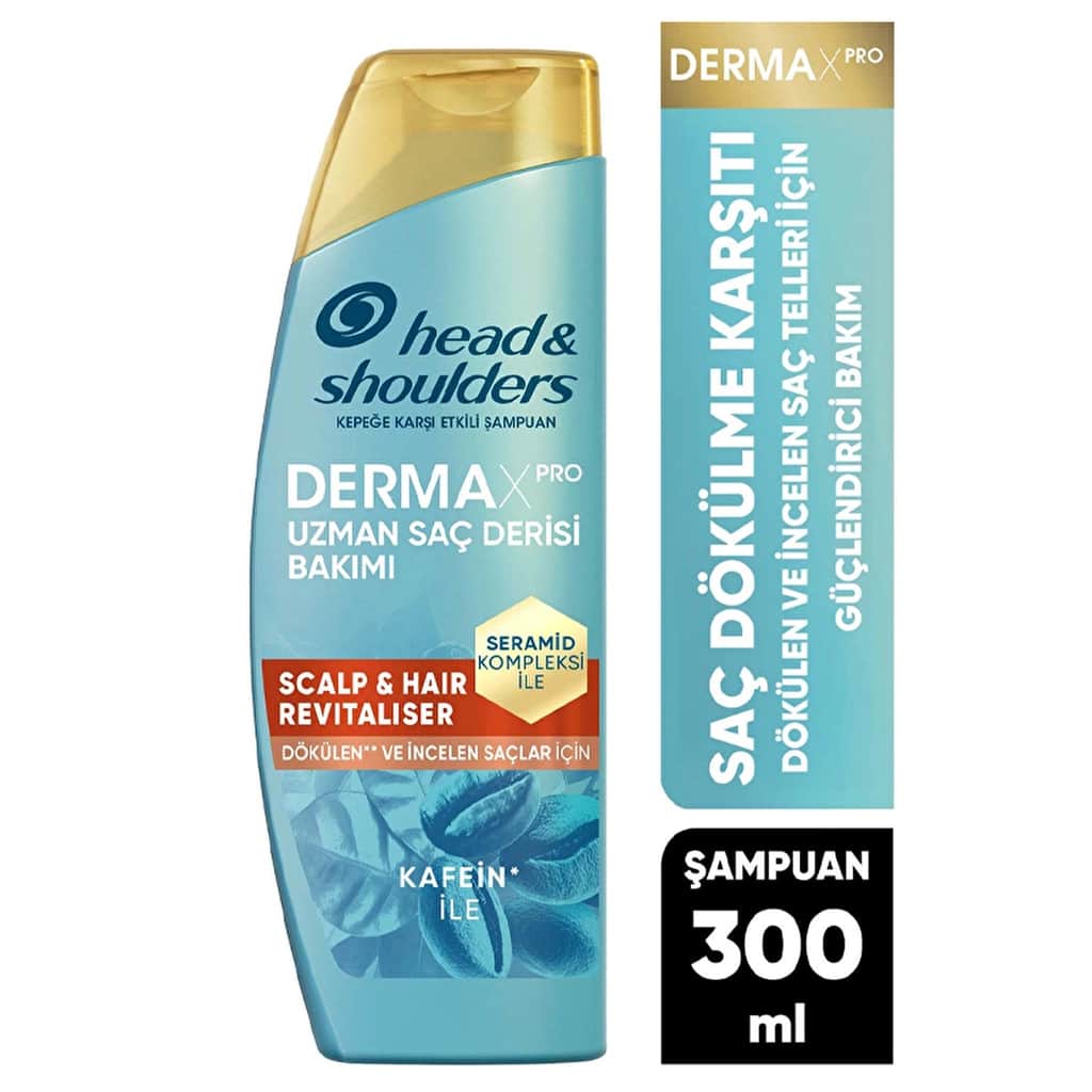 Head & Shoulders Dermaxpro Scalp & Hair Revitaliser Anti-dandruff Shampoo With Caffeine & Ceramide 300 ml - 1