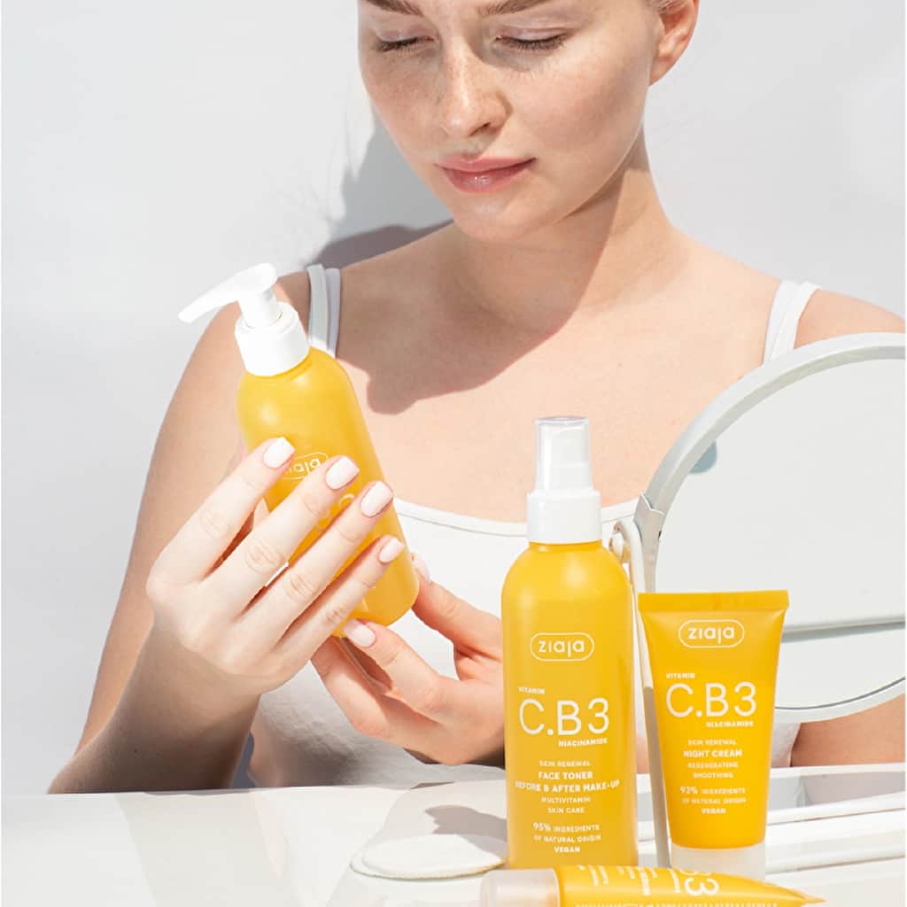 Ziaja Facial Cleansing Gel Vitamin CB3 Niacinamide 190 ml - 1