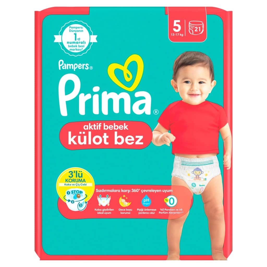 Prima Baby Diaper Panties Size 5 Junior 21's - 3