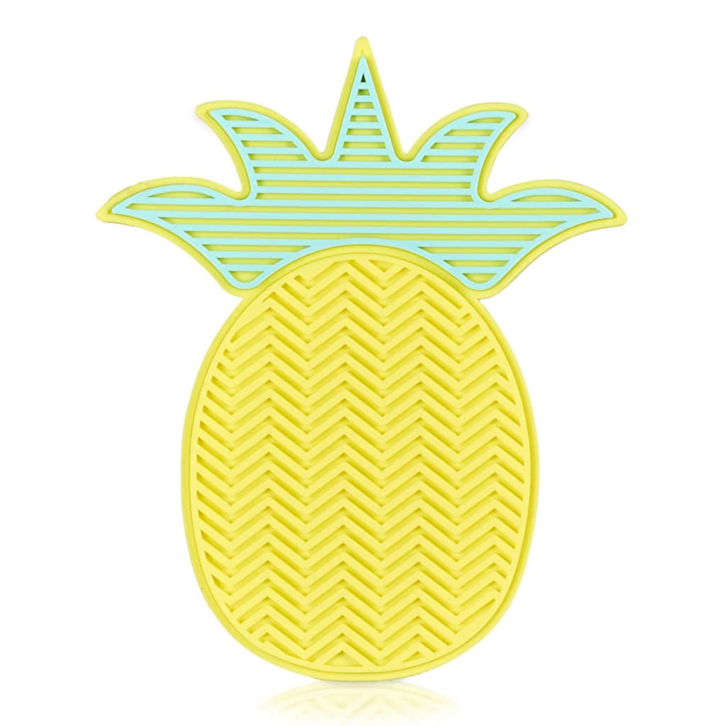 Eklips Makeup Brush Cleaning Pad Pineapple - 2