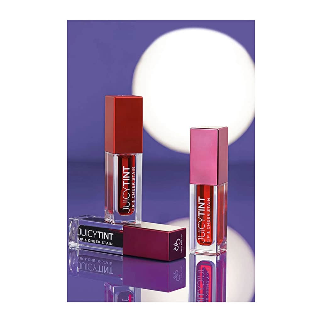 Golden Rose Juicy Tint Lip Cheek Stain No:03 Ruby Rose 1 pcs - 5