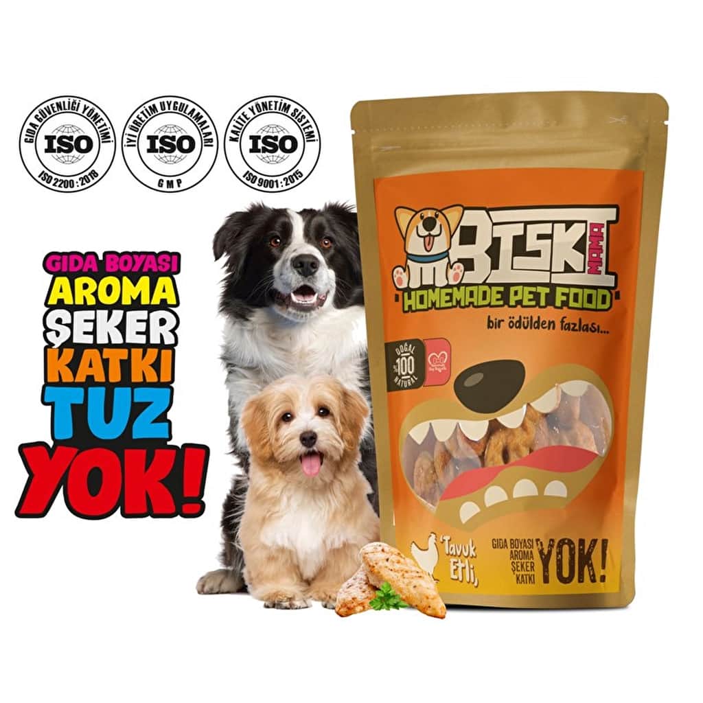 Biskimama 100% Natural Chicken Meat Dog Biscuit 80g - 2