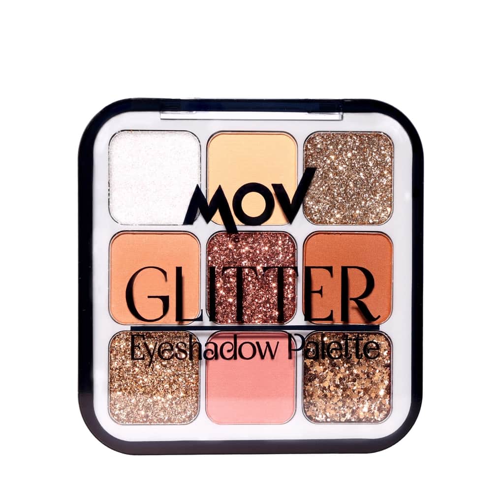 Mov 9 eyeshadow Palette Glitter No: 03 - 1