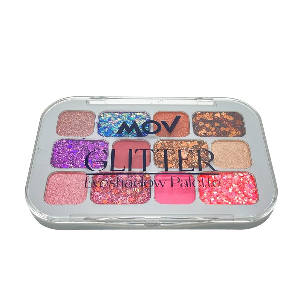 Mov 12 pack Glitter Eyeshadow Palette No: 03 - 1