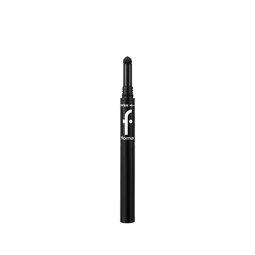 Flormar Triple Brow Eyebrow Pencil With Brush And Powder Head 001 brunette - 4