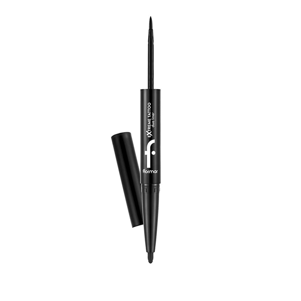 Flormar Extreme Tattoo Duo Eyeliner & Gel Eyeliner 001 black - 2