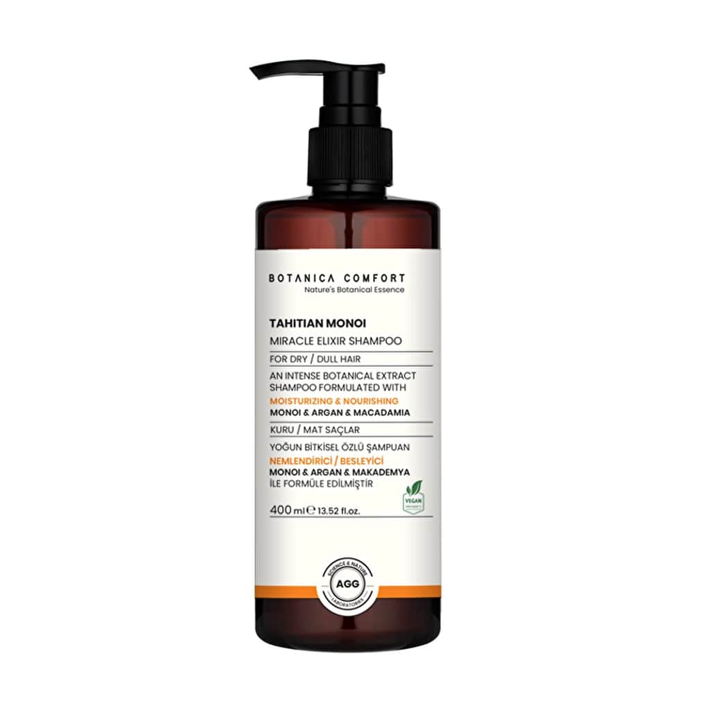 Botanica Comfort Tahitian Monoi Miracle Elixir Shampoo 400 ml - 1