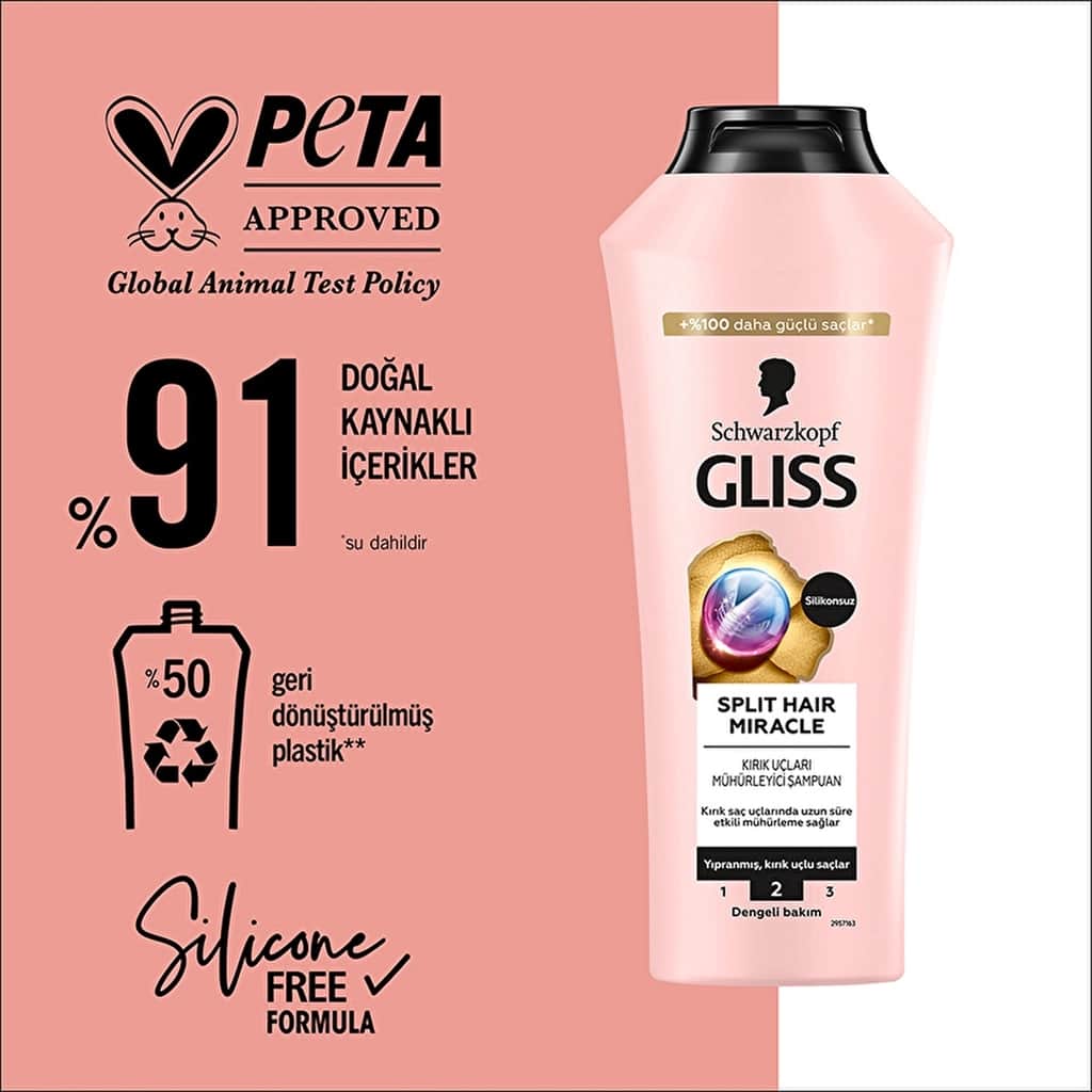 Gliss Split Hair Miracle Shampoo 400 ml - 6