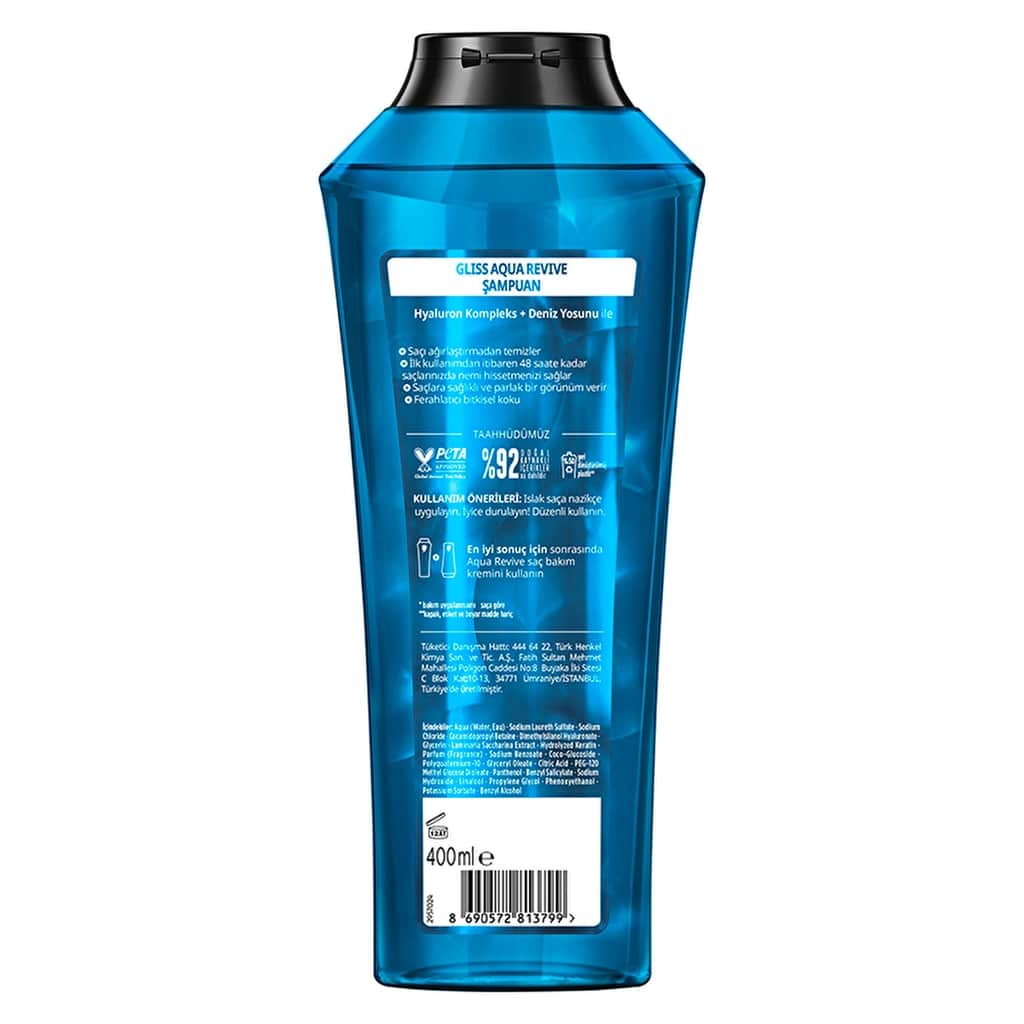 Gliss Aqua Revive Shampoo 400 ml - 5
