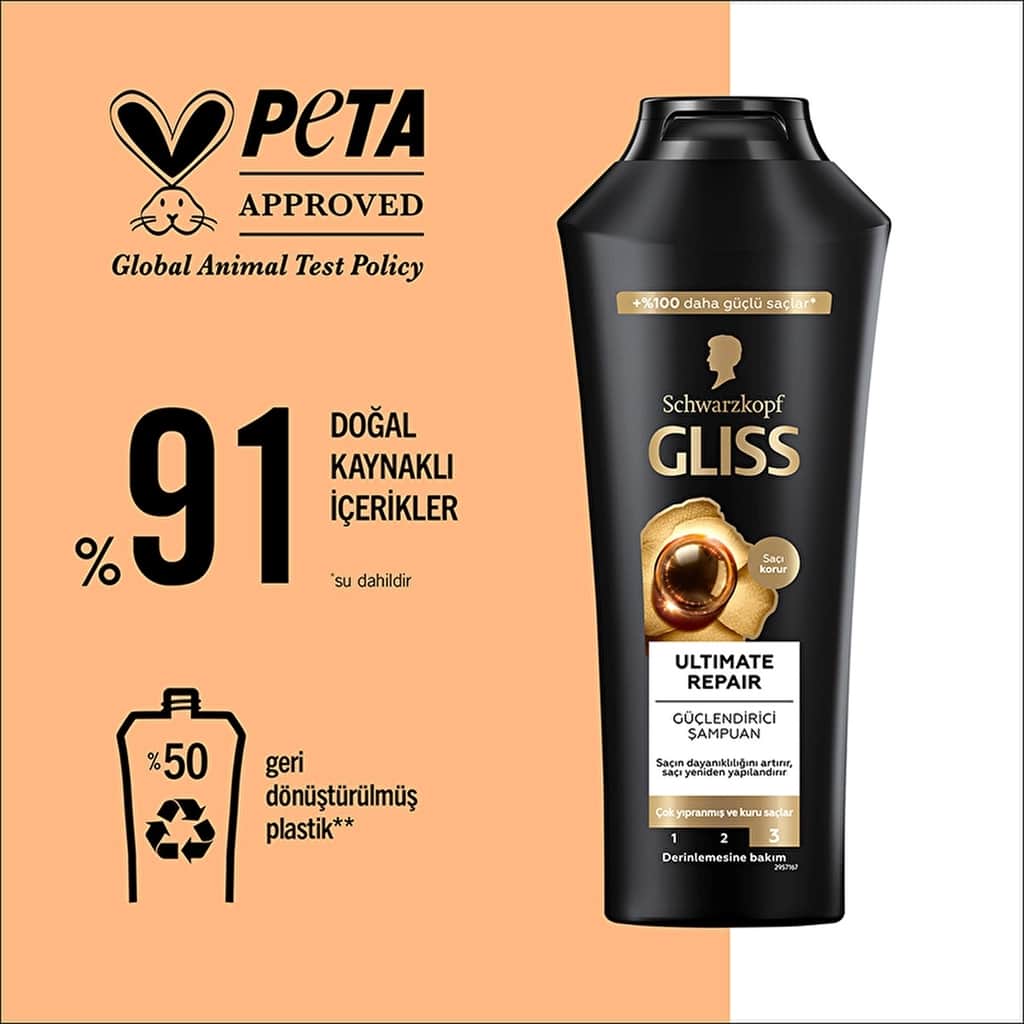 Gliss Ultimate Repair Shampoo 400 ml - 6