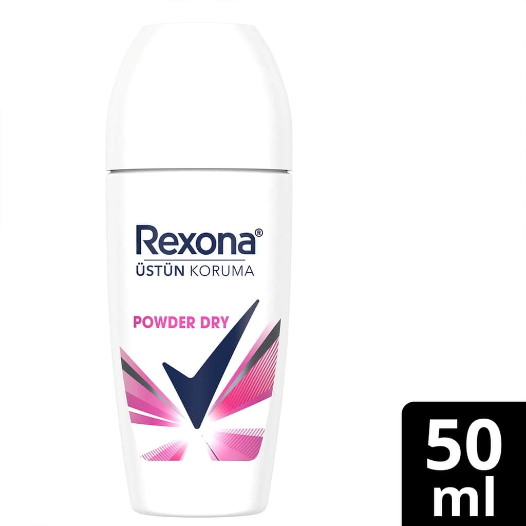 Rexona Superior Protection Women's Roll On Deodorant Powder Dry 72 Hours Continuous Protection 50 ml - 1