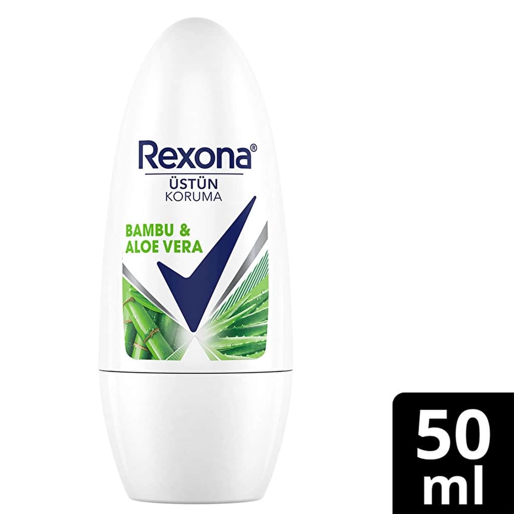 Rexona Bamboo & Aloe Vera Roll-On Deodorant 50ml - 72H Protection - 1