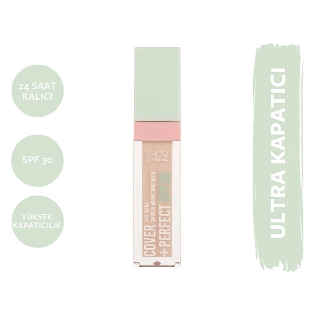 Show By Pastel Cover+perfect Concealer Spf30 ultra Concealer 301 fair - 1