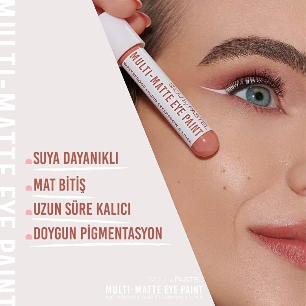 Show By Pastel Multi-matte Eye Paint Waterproof Eyeshadow & Liquid Eyeshadow And Matte Eyeliner 83 stylish - 5